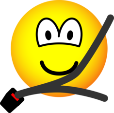 Seat belt emoticon